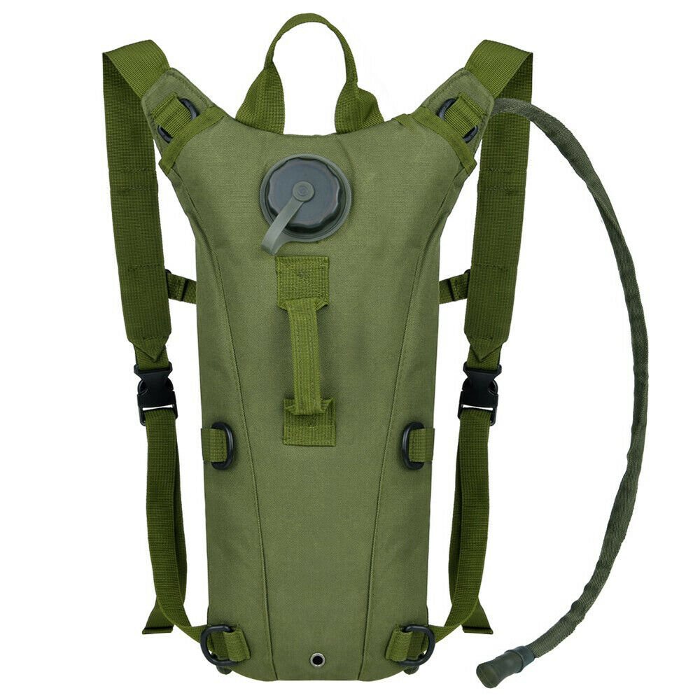 3L Water Bladder Bag Tactical Military Hiking Camping Hydration Backpack Outdoor by Plugsus Home Furniture