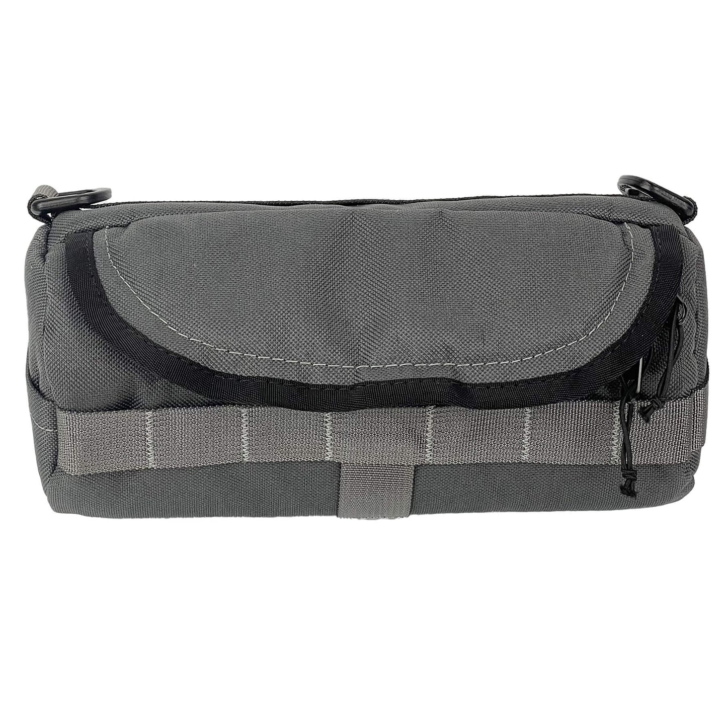 Handlebar Bag - Charcoal & Blue Burrito by HandleStash