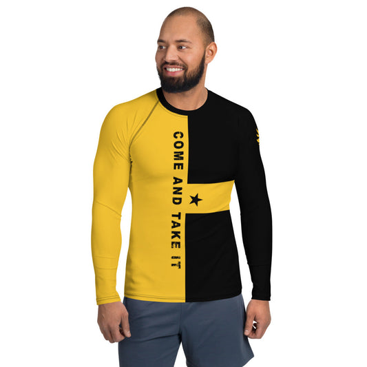 Come and Take It AR-15 Men's Rash Guard by Proud Libertarian