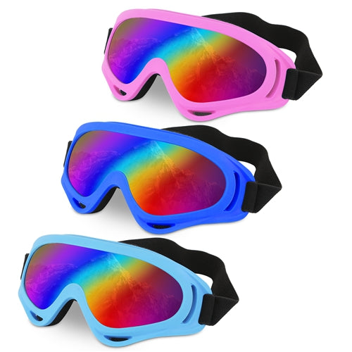 3Packs Winter Sports Goggles Snow Ski Snowmobile Snowboard UV Skate Protective Glasses Eyewear for Kids Adults - Multi by VYSN